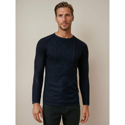 DStreet Sweter męski granatowy