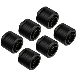 EKW EK-Quantum Torque 6-Pack Fitting, 1/4 navoj, medenina, črna