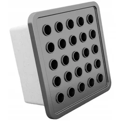 DE ErgoKratka Grafit Tihi kopalniški ventilator