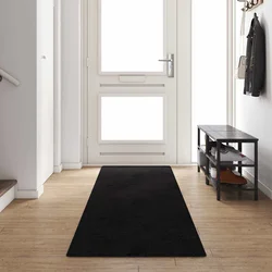Tepih trkač Crna 80 x 400 cm 100% Polipropilen Tuft