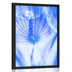 Plakat regratova lučka v modri varianti - 30x45 silver