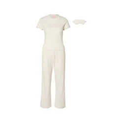 Juicy Couture Pižama roza/bela