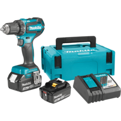 Makita DDF485R aku. vrtalnik-vijačnik 18V, 13mm, 2st