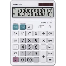 SHARP kalkulator EL340W, 12 mestni