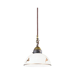 Kolarz 731.30.150 - visilica na sajli NONNA 1xE27/75W/230V, prečnik 20 cm, u boji jelena (ružičasto zlato)