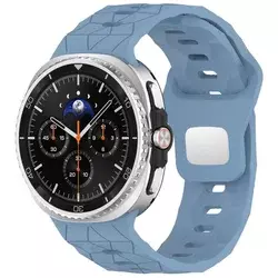 BStrap Silicone Grid pašček za Samsung Galaxy Watch 8, blue