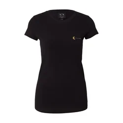ARMANI EXCHANGE Majica  zlata / črna