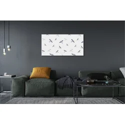 tulup.si Slika na platnu Ptice s cvetjem 120x60 cm