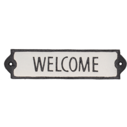 Esschert Design Znak za vrata welcome