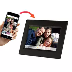 Digital photo frame Denver Electronics PFF-710B 7 8 GB WIFI Črna