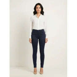 Elit Fashion Ženske pantalone, Regular, Teget