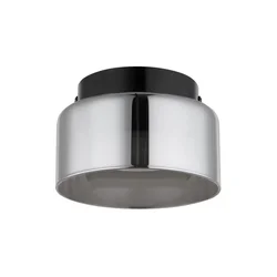 Globo 16055DS - LED plafonsko svetlo HIGGINS 1xGX53/6W/230V prečnik 13 cm crna