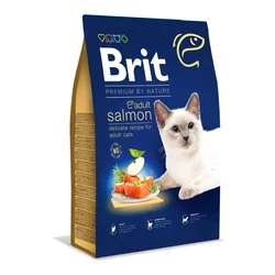 BRIT Hrana za odrasle mačke Premium by nature, Losos, 300 g