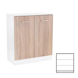 Miami kredenca 2 vrati 80x92 cm sonoma hrast-bela