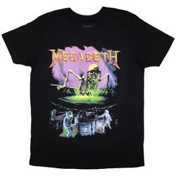 Megadeth Contaminated (Back Print) Black XL Majica