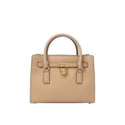 MICHAEL Michael Kors Ročna torbica Michael Kors Sac a main Hamilton Cuir Khaki zelena
