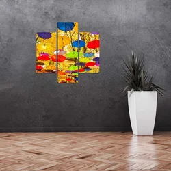Wallity Set slika 3MDF-081, 3 Dela