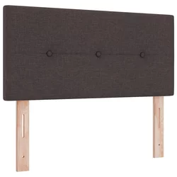Uzglavlje podesivo po visini Tamno smeđa 80 cm tkanina