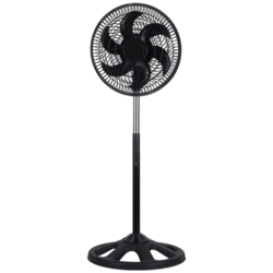 Floria Ventilator sa postoljem, prečnik 25.5 cm, 50 W, crne boje - ZLN1092