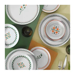 Jedilni set 24 kosov večbarven/porcelan