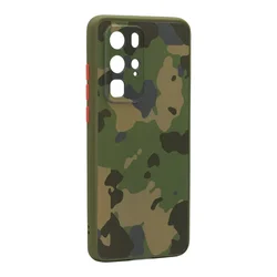 Maska PC Army za Huawei P40 Pro svetlo, Zelena