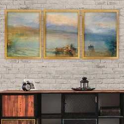 Wallity Set uramljenih slika 3AC_UN54424, 3 dijela