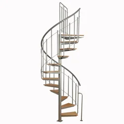 Stepeniste solo sa platformom metal+ drvo ral 9006