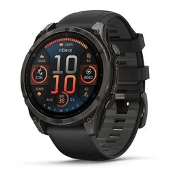 GARMIN Sat Fenix 8 47/AMOLED/Sap/PebbleGy