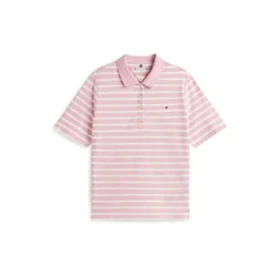 TOMMY HILFIGER Majica 1985 roza/bela