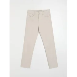Sinsay - Slim fit teksas - krem