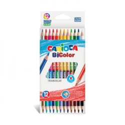 Carioca drvene bojice 12/24 Bicolor obostrane