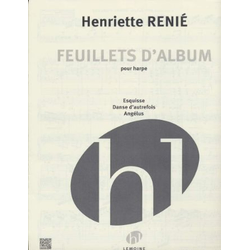 RENIE:FEUILLETS DALBUM HARPE