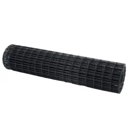 Euro ograda Siva 1 x 10 m Željezo prekriveno PVC-om