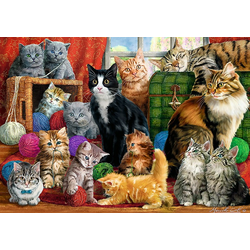 Trefl - Puzzle Cat meeting - 1 000 kosov