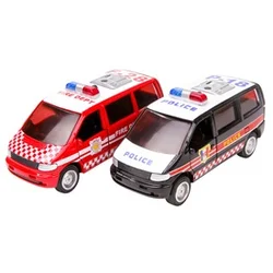 Reševalni in policijski kombi 12 cm