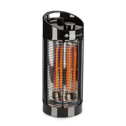 Blumfeldt heat guru 360, samostojeći toplinski grijač, vanjski grijač, 1200/6000 W, 2 stupnja grijanja, IPX4, crna boja