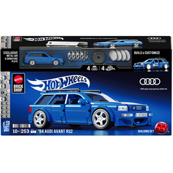 MATTEL avtomobil Brick Shop Hot Wheels Speed Audi, komplet