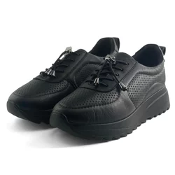 Mona Shoes Ženske patike, Kožne, Crne