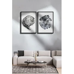 Uokvirena slika Wallity Ersy2Limodel15, 33x48 cm, 2 dijela