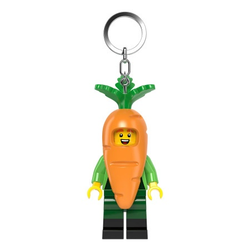 Lego Minifigure privezak za ključeve sa svetlom: Tip u šargarepa kostimu ( LGL-KE239H )