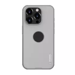 Maska Nillkin Super Frosted Shield Pro za iPhone 16 Pro (sa logom) titanijum siva