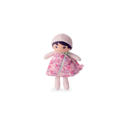 Lutka za bebe Fleur K Tendresse Kaloo 18 cm u cvjetnoj haljini od nježne tkanine u poklon-kutiji od 0 mjeseci