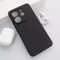 Maska Skin Silikon za Xiaomi Redmi Note 14 4G mat crna