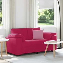 Dvosjed, sofa, vino crvena, 160x77x82 cm, baršun