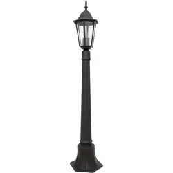 M2002-SV Max.1x60W crni IP44 E27 baštenska lampa - fenjer Mitea Lighting