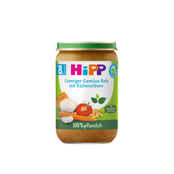 Hipp Kašica za bebe, Ukus pirinač sa leblebijama, 220g