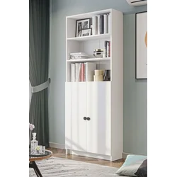 HANAH HOME Polica za knjige Bili 5 Shelf 2 Lid