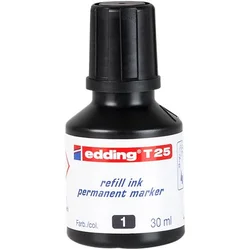Edding refil za markere E-T25, 30ml crna ( 08MM09B )