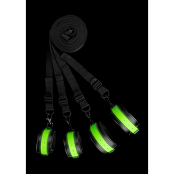 Ouch! Glow in the Dark Bed Bindings Restraint Kit