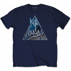 Def Leppard Unisex majica Triangle Logo XXL